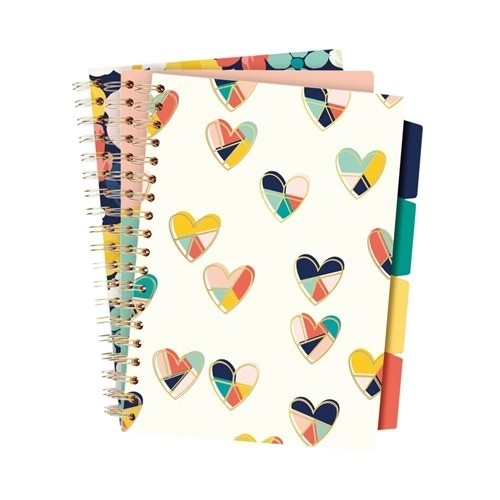 PUKKA PROJECT BOOK FLORAL LOVE B5 LINIA 3SZT MIX