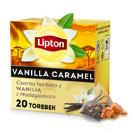 HERBATA LIPTON EXP KARMEL VANILIA 20SZT PIRAMIDKI