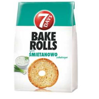 CHRUPKI CHLEBOWE BAKE ROLLS ŚMIETANA CEBULA 150 g MONDELEZ