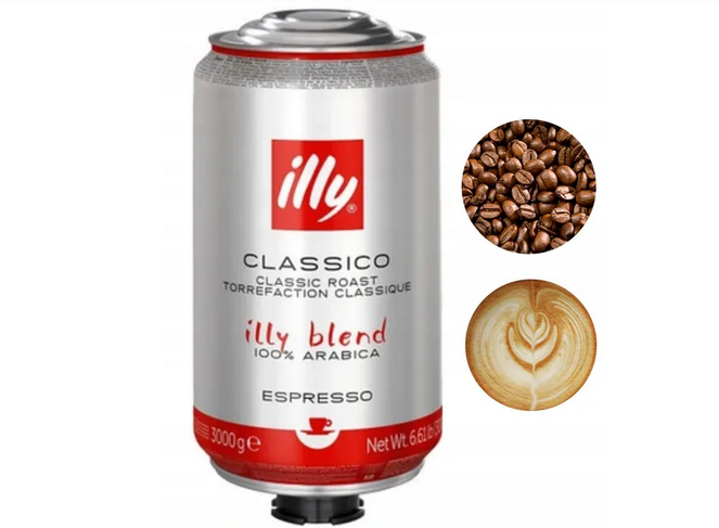 Illy Classico Espresso kawa ziarnista 3 kg
