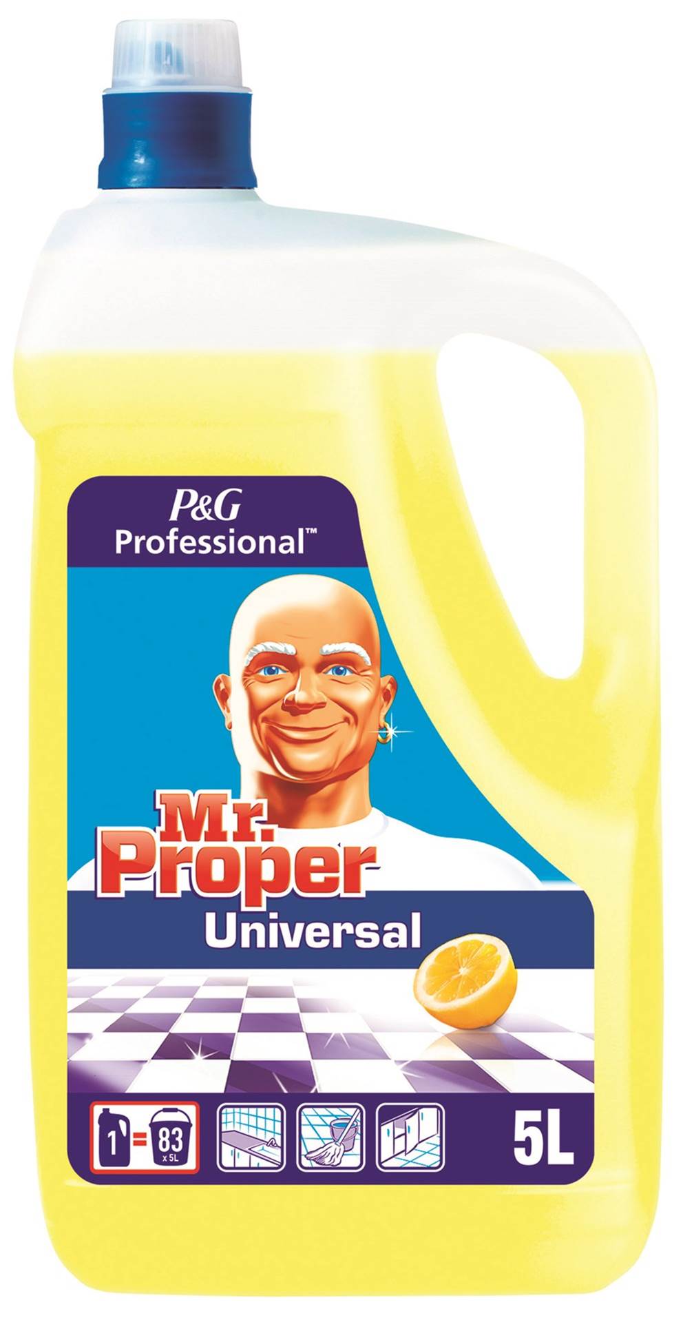 Uniwersalny płyn MR PROPER Lemon, profesjonalny, 5l