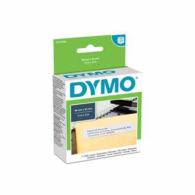 DYMO LW etykiety uniwersalne/adresowe na adres zwrotny, 19 mm x 51 mm, rolka 500 łatwych do odklejania etykiet, samoprzylepne, do drukarek etykiet LabelWriter, oryginalne