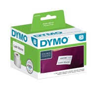 DYMO LW małe etykiety na identyfikatory, 41 mm x 89 mm, rolka 300 łatwych do odklejania etykiet, samoprzylepne, do drukarek etykiet LabelWriter, oryginalne