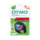 DYMO taśma 12mm/4m - plastikowa, czerwona