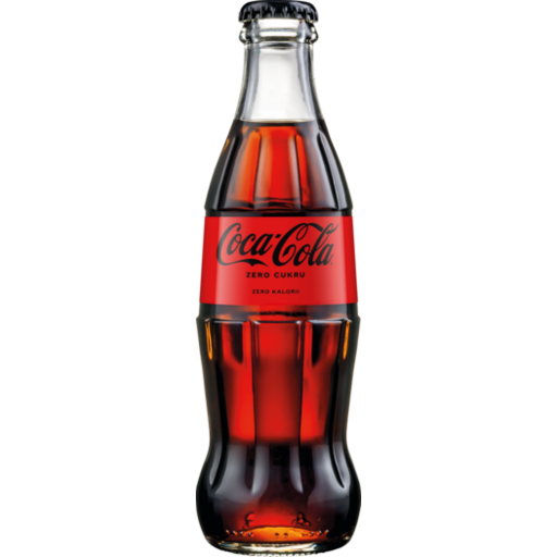 Coca-Cola Zero butelka zwrotna szkło 250 ml