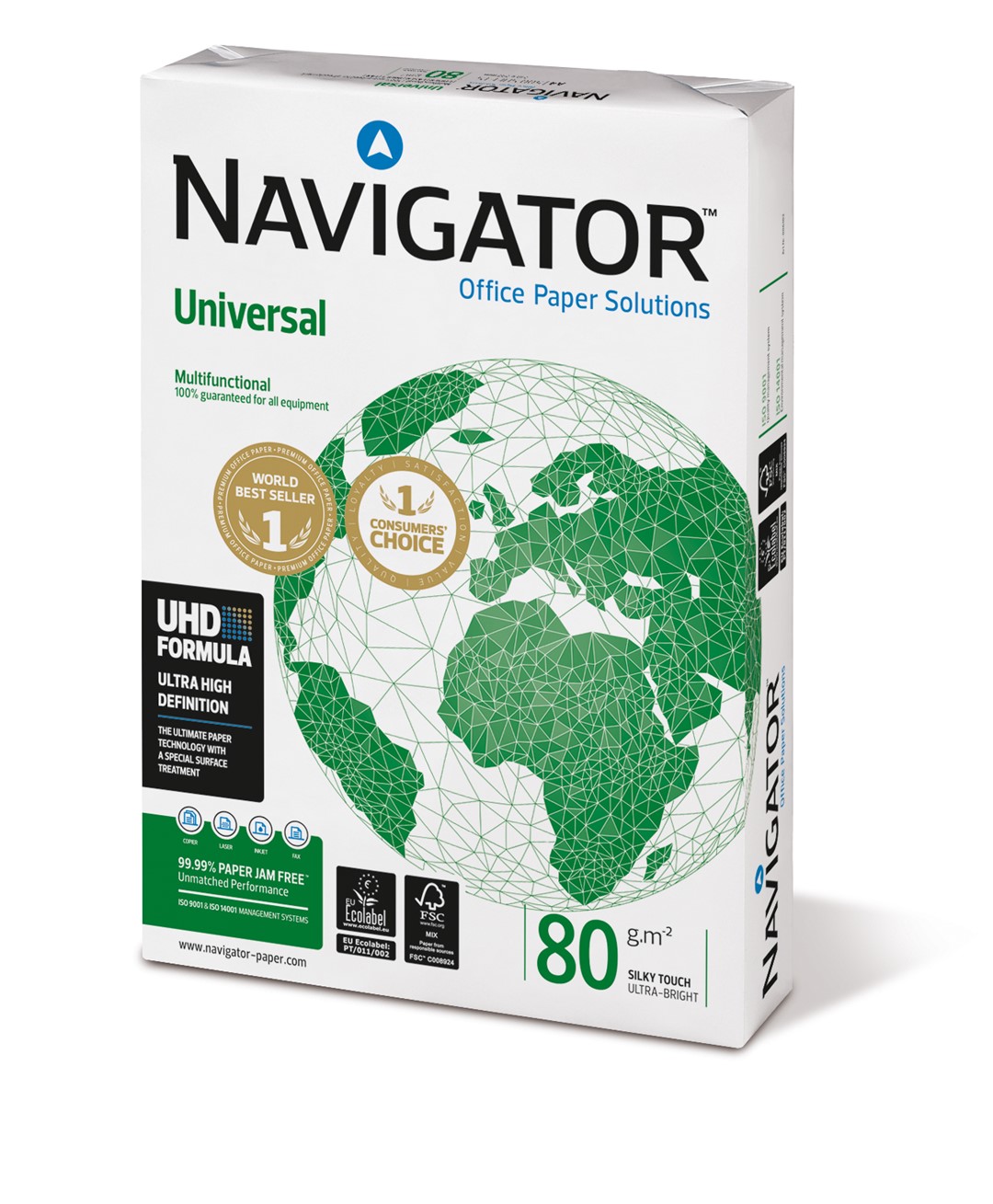 Papier ksero biały A3/80g 500 arkuszy Navigator Universal