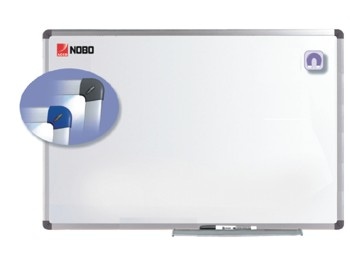 Tablica suchościeralna BI-OFFICE magnetyczna lakierowana w ramie drewnianej 600x900