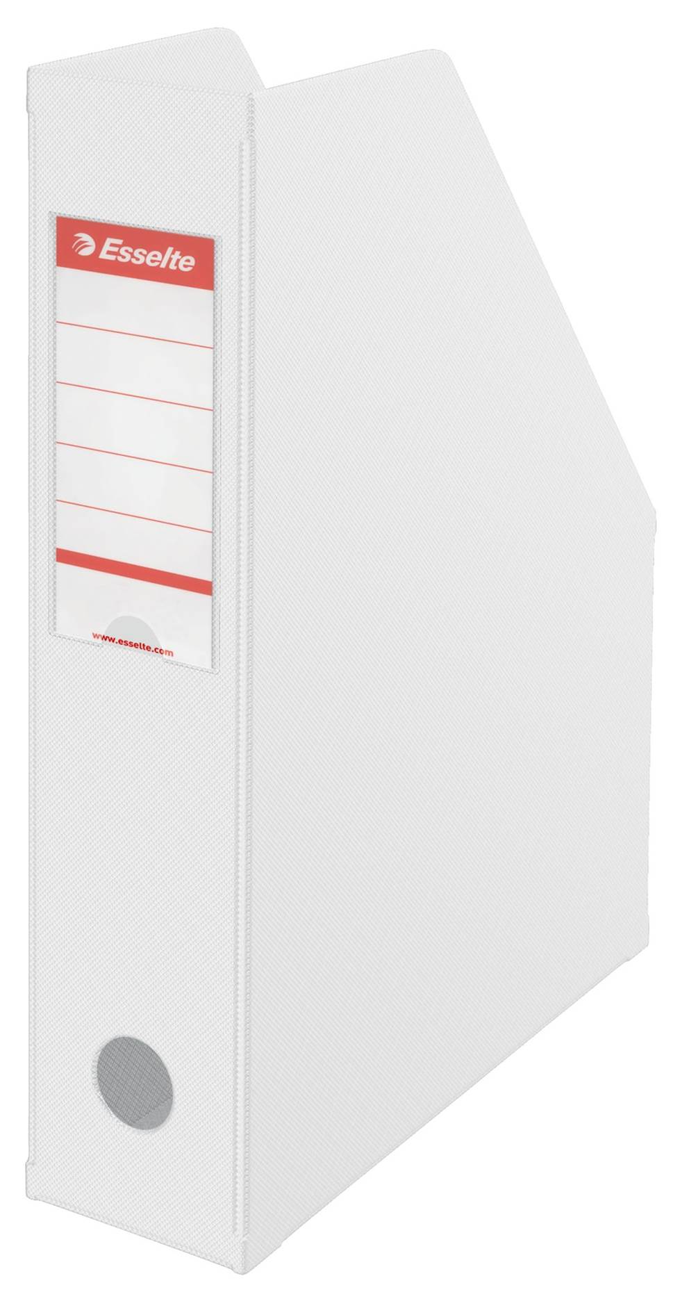 Pojemnik składany Esselte, A4, szer. grzbietu 70 mm, biały