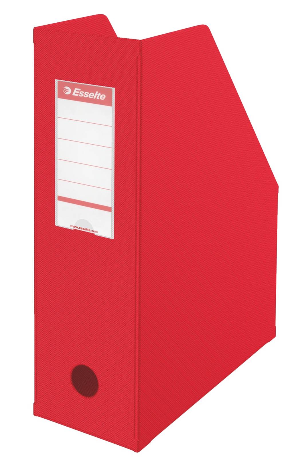 Pojemnik składany Esselte, A4, szer. grzbietu 100 mm, czerwony