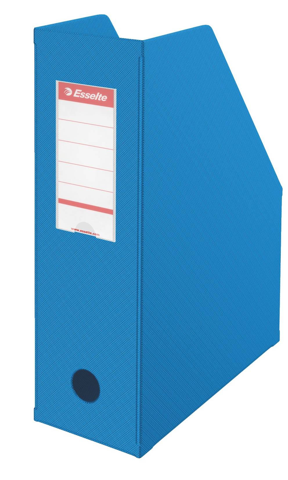 Pojemnik składany Esselte, A4, szer. grzbietu 100 mm, niebieski
