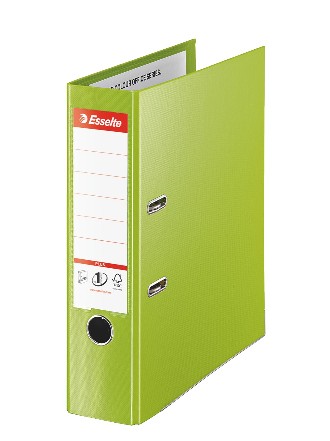 Segregator Esselte Vivida PLUS, A4, szer. 80 mm, zielony