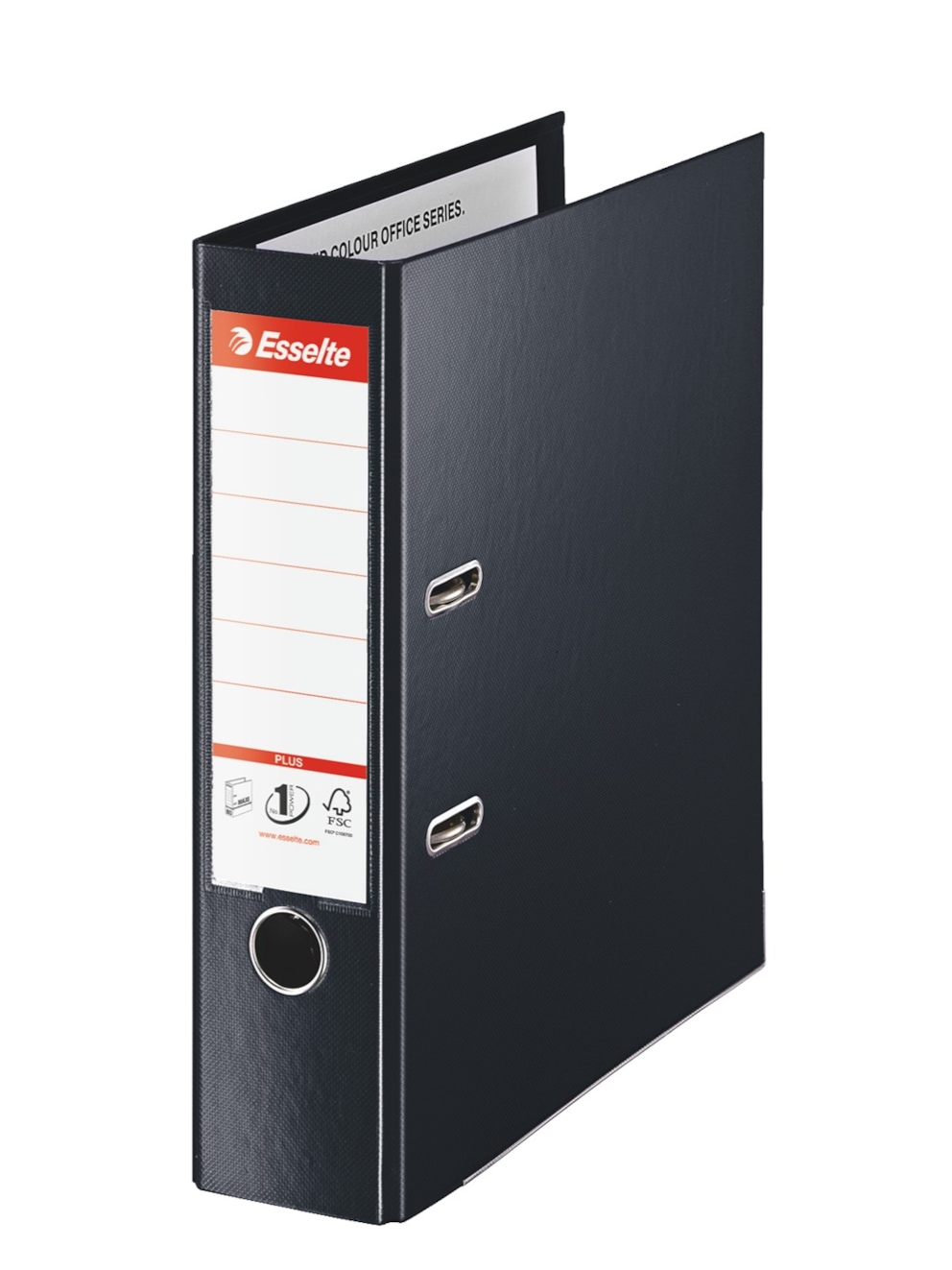Segregator Esselte Vivida PLUS, A4, szer. 80 mm, czarny