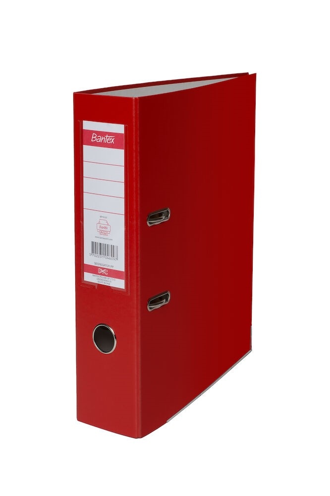 SEGREGATOR BANTEX PP 80MM XXL CZERWONY