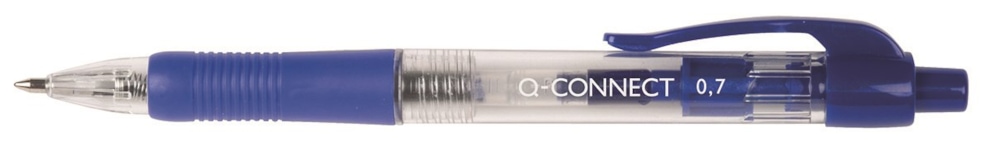 Długopis automatyczny Q-CONNECT 1,0mm, niebieski