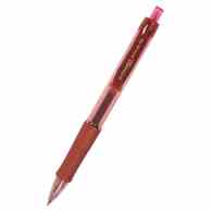 Długopis automatyczny żelowy Q-CONNECT 0,5mm (linia), czerwony