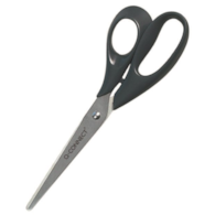 Nożyczki biurowe Q-CONNECT, klasyczne, 21cm, czarne