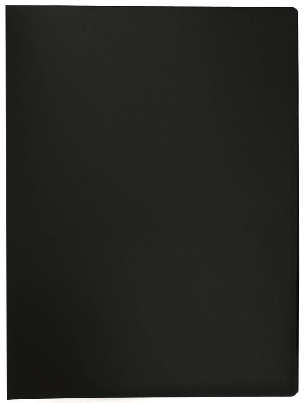 Teczka ofertowa Q-CONNECT, PP, A4, 380mikr., 20 koszulek, czarna