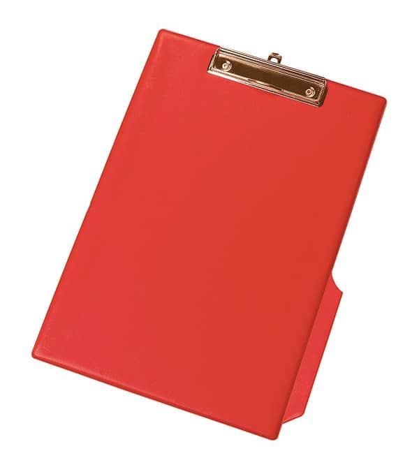 Clipboard Q-CONNECT deska, z klipsem, PVC, A4 czerwony