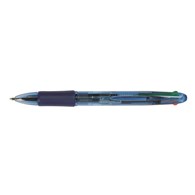 Długopis automatyczny Q-CONNECT 4-color 0,7mm (linia), mix kolorów