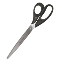 Nożyczki biurowe Q-CONNECT, klasyczne, 25,5cm, czarne