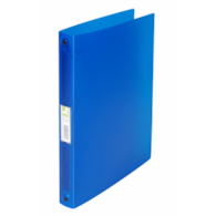 Segregator ringowy Q-CONNECT, PP, A4/4R/25mm, transparentny niebieski