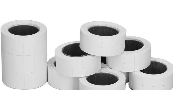 Etykiety do metkownic Q-CONNECT, 21x12mm, jednorzędowe, białe