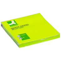 Bloczek samoprzylepny Q-CONNECT Brilliant, 76x76mm, 1x80 kart., zielony