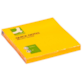 Bloczek samoprzylepny Q-CONNECT Brilliant, 76x76mm, 1x80 kart., pomarańczowy