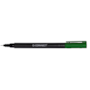 Marker do płyt CD/DVD Q-CONNECT, S, 0,4mm (linia), zielony