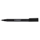 Marker do płyt CD/DVD Q-CONNECT, F, 0,6mm (linia), czarny