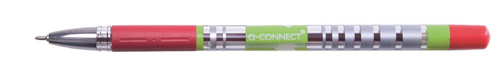 Długopis żelowo-fluidowy Q-CONNECT 0,5mm, czerwony