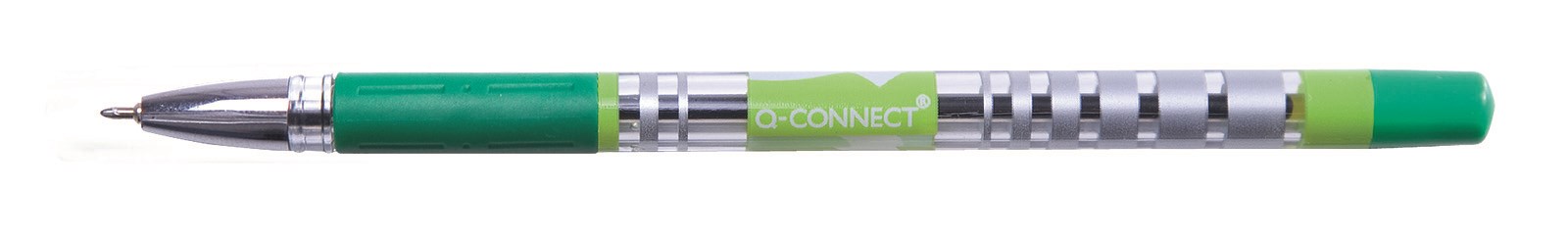 Długopis żelowo-fluidowy Q-CONNECT 0,5mm, zielony