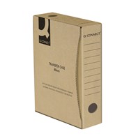 Pudło archiwizacyjne Q-CONNECT, karton, A4/80mm, szare
