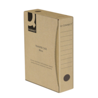 Pudło archiwizacyjne Q-CONNECT, karton, A4/80mm, szare