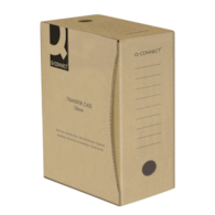 Pudło archiwizacyjne Q-CONNECT, karton, A4/150mm, szare