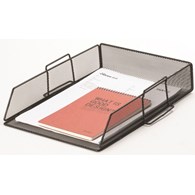 Szufladka na biurko Q-CONNECT Office Set, metalowa, czarna