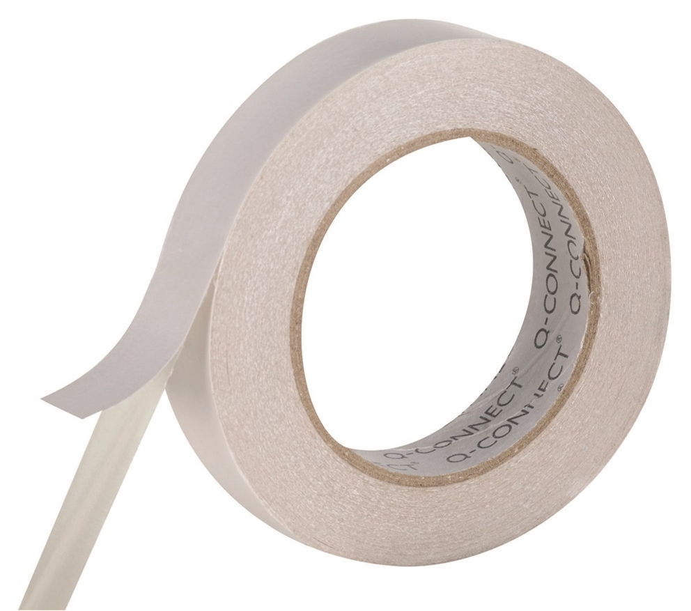 Taśma dwustronna montażowa Q-CONNECT, 12mm, 5m, biała