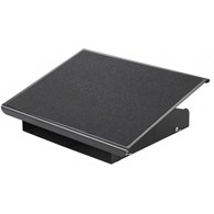 Metalowy podnóżek Q-CONNECT, 41,5x32,6cm, antypoślizgowy