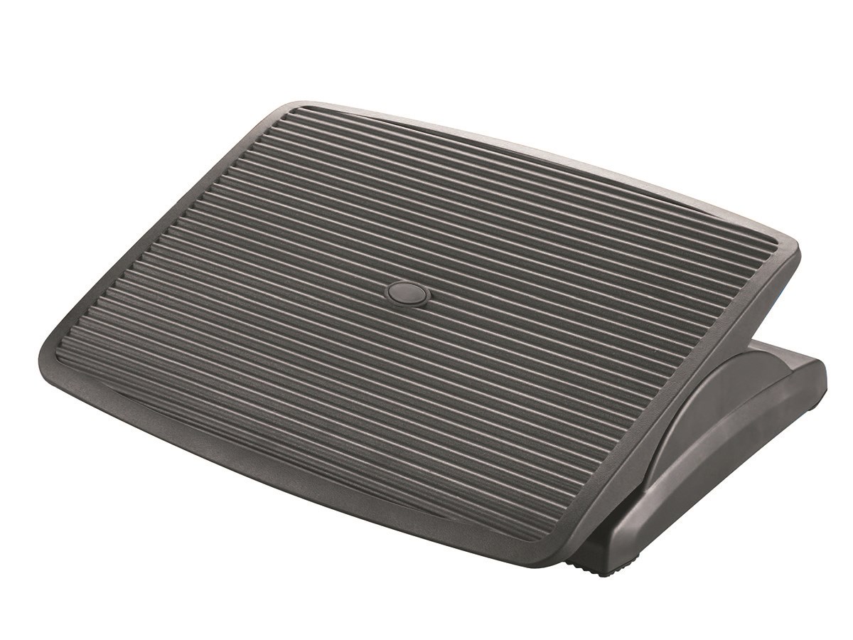 Podnóżek Q-CONNECT, z regulacją (x1), 450x340x115, czarny