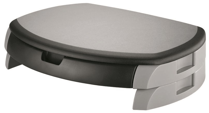 Podstawa pod monitor Q-CONNECT, z szufladą, 450x113x315mm, czarno-szara