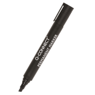 Marker permanentny Q-CONNECT, ścięty, 3-5mm (linia), czarny