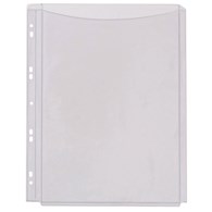 Koszulki na katalogi Q-CONNECT, PVC, A4, krystal, 180mikr., 5szt.