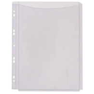 Koszulki na katalogi Q-CONNECT, PVC, A4, krystal, 180mikr., 5szt.