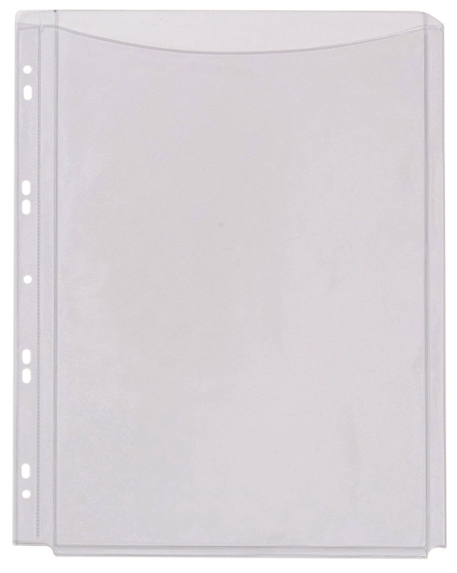 Koszulki na katalogi Q-CONNECT, PVC, A4, krystal, 180mikr., 5szt.