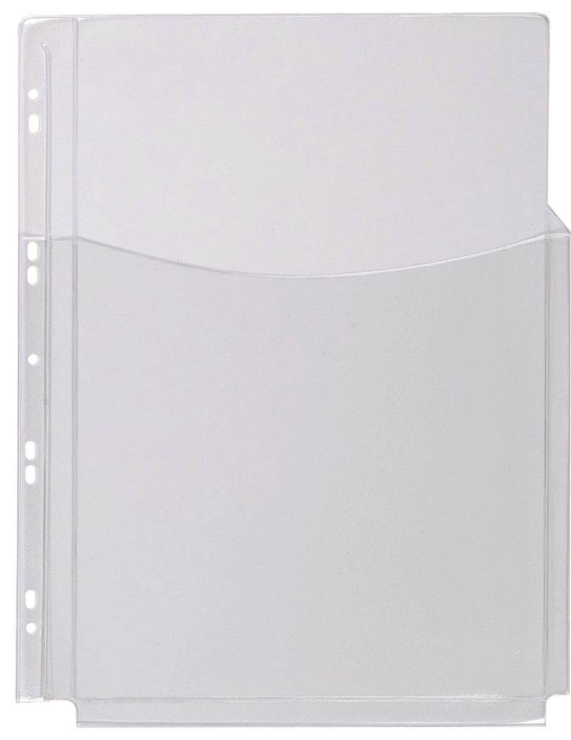 Koszulki na katalogi Q-CONNECT, PVC, 3/4A4, krystal, 180mikr., 5szt.