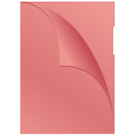 Obwoluta Q-CONNECT typu L, PP, A4, groszkowa, 120mikr., czerwona