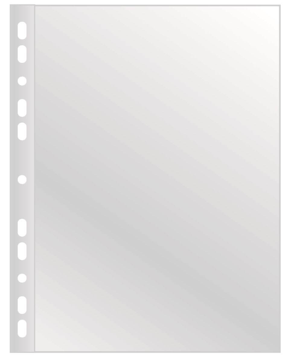 Koszulki na dokumenty Q-CONNECT, PP, A4, krystal, 75mikr., 100szt.