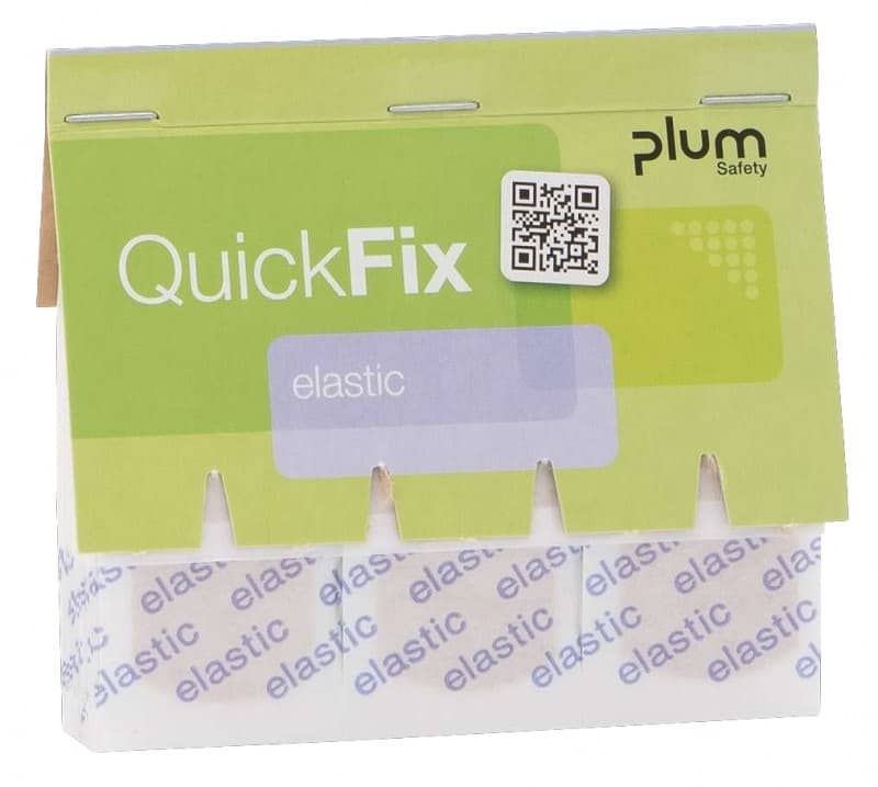Plastry z elastycznego materiału PLUM QuickFix, wkład, 45 szt.