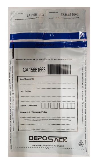 Koperta bezpieczna 185x260 trans. B5+DEPO