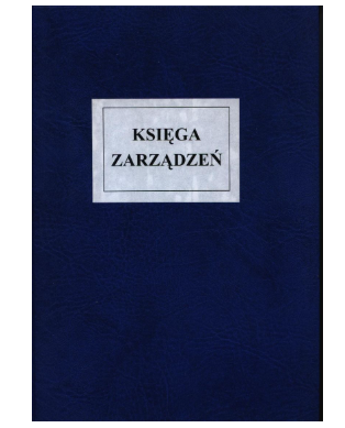 Księga zarządzeń A4